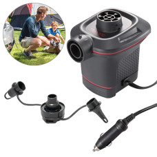 Портативный насос для матраса Intex, электрический 12V, 650 л/мин (66636-INT)