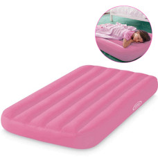 Детский надувной матрас для сна Intex 88x157x18 см, одноместный, Розовый (IP-175010)