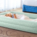Надувная детская кровать с бортиками Intex с матрасом и насосм, 107х168x25 см (66810-INT)