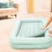 Надувная детская кровать с бортиками Intex с матрасом и насосм, 107х168x25 см (66810-INT)