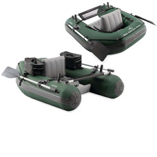 Надувная лодка одноместная Intex 68381 Big Catch Pro, с веслами и насосом, 165х120х38 см (IP-175162)