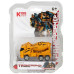 Трансформер бетономешалка Kids Team E2013-02 Желтый (E2013-02-RT)