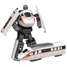 Игрушка трансформер Kids Team E2020-02 Высокоскоростной поезд (E2020-02-RT)