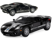 Коллекционный суперкар Kinsmart KT5092W, Ford GT 2006, инерционный, 12.5 см (KT5092W Black-RT)