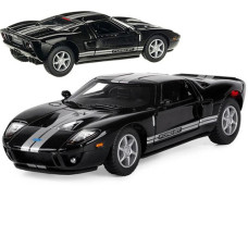 Коллекционный суперкар Kinsmart KT5092W, Ford GT 2006, инерционный, 12.5 см (KT5092W Black-RT)