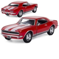 Коллекционная ретро машинка Kinsmart KT5341W, Chevrolet Camaro Z, 16 см (KT5341W Red-RT)