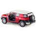 Игрушка джип металлический Toyota FJ Cruiser KT5343W, моделька 1:36, 12.5 см, Красный (KT5343 Red-RT)