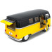 Коллекционный автобус Kinsmart KT5376W, Volkswagen T2 BUS, инерционный (KT5376W Yellow-RT)