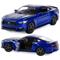 Коллекционная спортивная машина Kinsmart KT5386W, Ford Mustang GT, 12.5 см (KT5386W Blue-RT)