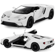 Коллекционный суперкар Kinsmart KT5391W, Ford GT 2017, инерционный, 12.5 см (KT5391W White-RT)
