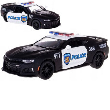 Полицейская машина игрушка Kinsmart KT5399WPR, Chevrolet Camaro ZL1, 12.5 см (KT5399WPR Black-RT)