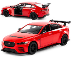 Машинка металлическая Jaguar XE SV Project 8 Kinsmart KT5416W R, модель 1:38, 12.5 см (KT5416W Red-RT)