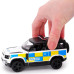 Полицейская машина игрушка Kinsmart KT5428WP, Land Rover Defender 90, 12 см (KT5428WP-RT)