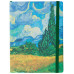 Планер ежедневник Kiri sketch 22402-KR Ван Гог. Пшеничное поле с кипарисом, 192 страницы (22402-KR-RT)