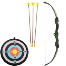 Детский лук Limo M 1396 O со стрелами на присосках, мишень (M 1396-RT)