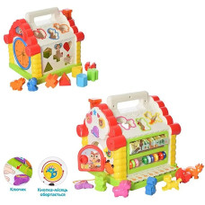 Сортер домик музыкальный Limo Toy	9196 S с пианино (9196 Multicolor-RT)