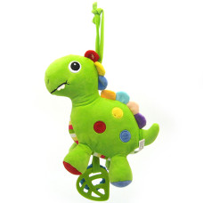 Игрушка подвесная мягкая Limo Toy F08271AN G шуршащая, Динозавр (F08271AN-RT)