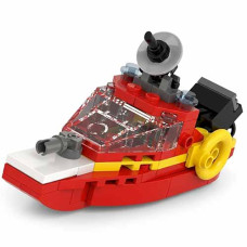 Конструктор игрушка Limo Toy KB 099E, Fire Rescue, Пожарный катер на 65 деталей (KB 099E-RT)