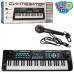 Детский синтезатор с микрофоном Limo Toy M 5499 S от сети, 54 клавиши (M 5499-RT)
