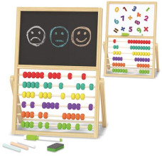 Доска для рисования настольная Limo Toy MD 2180-1 Учимся считать, со счетами и цифрами (MD 2180-1-RT)