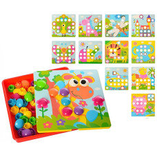Мозаика с картинками Limo Toy SK 0005, 12 картинок (SK 0005-RT)