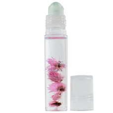 Детское масло-блеск для губ Lukky T22004, Aqua Fleur с розовыми цветами (T22004-RT)