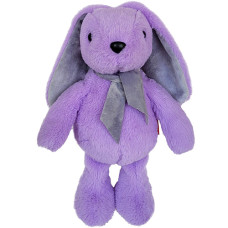 Мягкая игрушка заяц с длинными ушами Macik МС 080501-10 V Фиолетовый, 33 см (МС 080501-10-RT)
