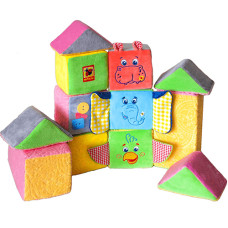 Мягкие кубики для детей Macik МС 090602-07 Максиконструктор, 12 шт. (МС 090602-07-RT) Мягкие кубики для детей Macik МС 090602-07 Максиконструктор, 12 шт. (МС 090602-07-RT)