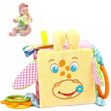 Мягкая игрушка грызунок Macik МС 110202-04 Жираф Озорник, подвесная (МС 110202-04-RT)