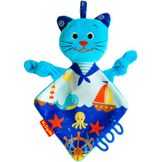 Игрушка комфортер Macik МС 110604-03 Кот-моряк, шуршащая (МС 110604-03-RT)