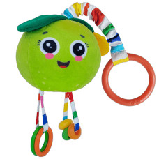 Подвесная игрушка для младенца Macik МС 110604-19 B с прорезывателем, Яблоко (МС 110604-19-RT)