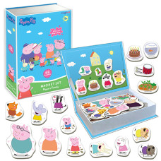 Настольная игра на магнитах Magdum МЕ 5031-15 Семья Пеппы (МЕ 5031-15-RT)