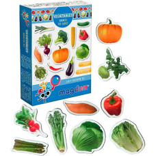 Набор магнитов для детей Magdum ML4031-12 EN Овощи, 25 шт. (ML4031-12 EN-RT)