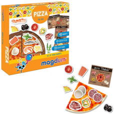 Настольная игра на магнитах Magdum ML4031-27 EN Пицца, с рецептами (ML4031-27 EN-RT)