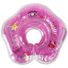 Круг для купания младенцев Mega Zayka MGZ-0906 P с ручками, Розовый (MGZ-0906 Pink-RT)