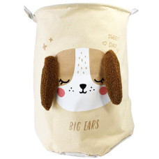 Корзина для игрушек тканевая Megazayka MGZ-1009 B, Big ears Собачка (MGZ-1009 Biege-RT) Корзина для игрушек тканевая Megazayka MGZ-1009 B, Big ears Собачка (MGZ-1009 Biege-RT)