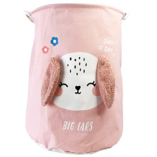Корзина для игрушек тканевая Megazayka MGZ-1009 P, Big ears Собачка (MGZ-1009 Pink-RT) Корзина для игрушек тканевая Megazayka MGZ-1009 P, Big ears Собачка (MGZ-1009 Pink-RT)