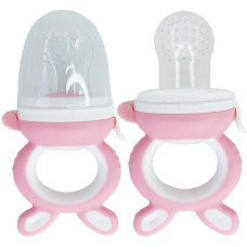 Ниблер силиконовый Megazayka MGZ-0002 P Зайчик, Розовый (MGZ-0002 Pink-RT)