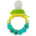 Ниблер для прикорма младенцев MGZ-0005(Turquoise) с погремушкой