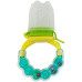 Ниблер для прикорма младенцев MGZ-0005(Turquoise) с погремушкой