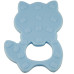 Прорезыватель силиконовый Megazayka MGZ-0402 B, Енот в футляре (MGZ-0402 Blue-RT)