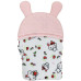 Прорезыватель рукавичка Megazayka MGZ-0404 P на липучке, Зайка (MGZ-0404 Pink-RT)