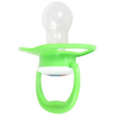 Пустышка силиконовая Megazayka MGZ-0514 G круглая, Зеленый (MGZ-0514 Green-RT)