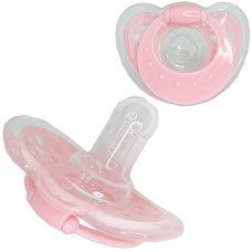 Пустышка силиконовая Megazayka MGZ-0517 P круглая, Розовый (MGZ-0517 Pink-RT)