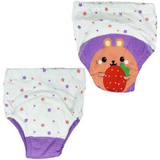 Трусики-подгузники детские Megazayka MGZ-0670-3, тренировочные, размер L (MGZ-0670-3 Rabbit-RT)