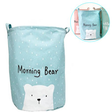 Корзина для игрушек тканевая Megazayka MGZ-1004 B Morning bear (MGZ-1004 Blue-RT)