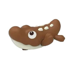 Заводная игрушка для ванны Metr+ 368-2 B Крокодил коричневый, 10 см (368-2 Brown-RT)