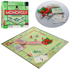 Настольная игра Metr+ 6123UA G Монополия на украинском (6123UA-RT)