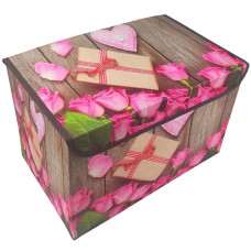 Коробка для игрушек с крышкой Metr+ MR 0625 B Подарок, 38х24х24 см (MR 0625-4-RT)