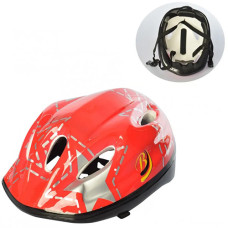 Детский шлем для велосипеда Metr+ MS 1956 R Красный (MS 1956 Red-RT)